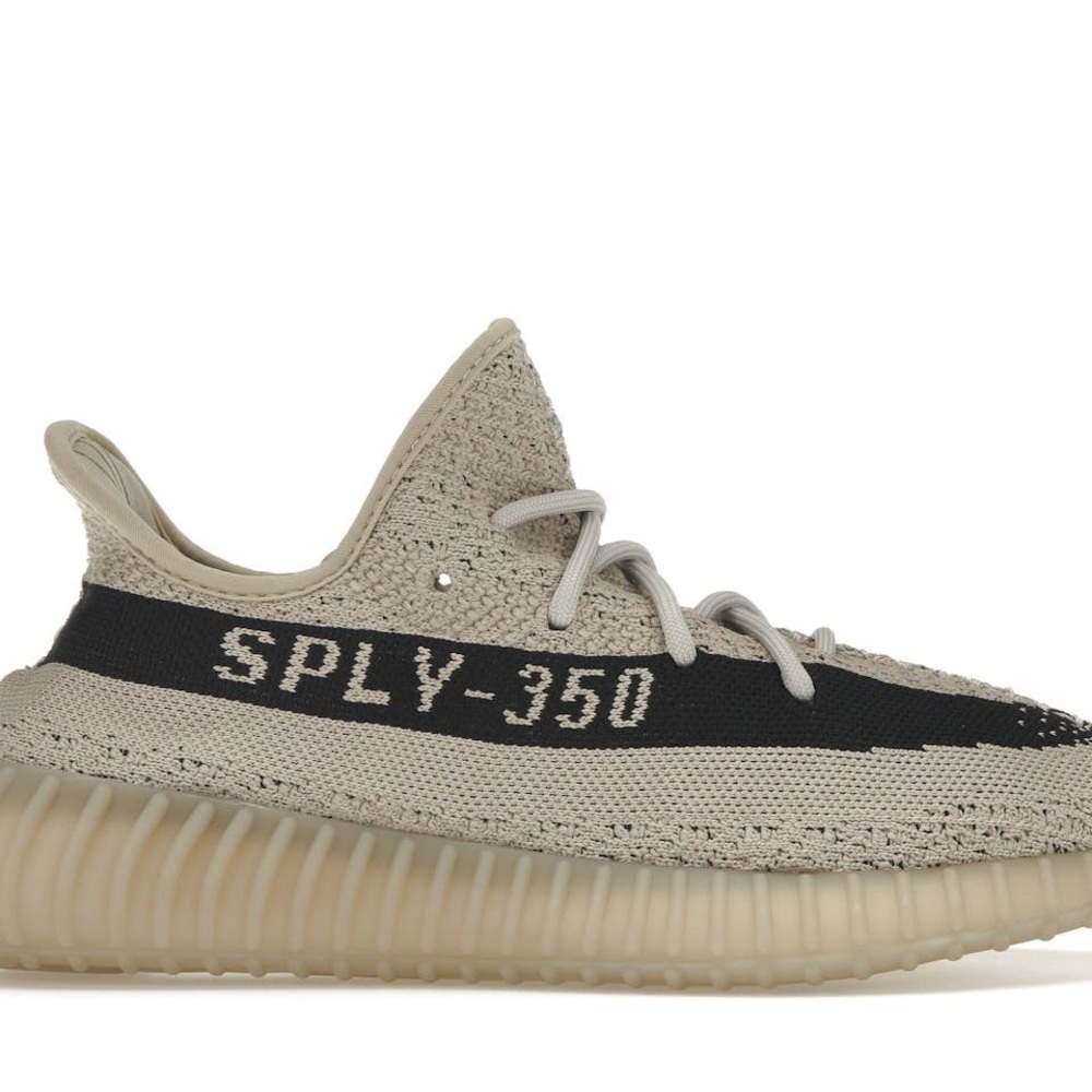 Adidas Yeezy Boost 350 V2 Beige and Black SPLY-350 Sneakers size 7.5